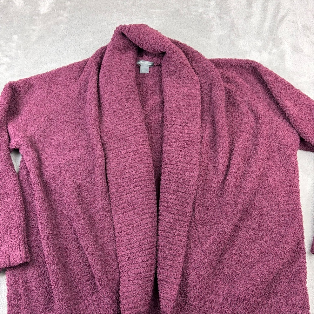Eddie Bauer Long Sleeve Open Front Cardigan Women's Large - Picture 2 of 6
